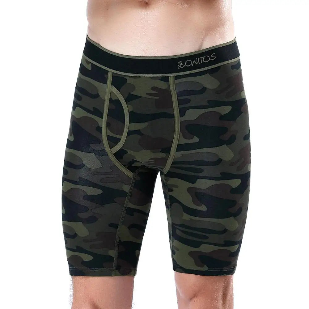 Long Men Boxer Underwear Men Underware Boxer Shorts Mens Cotton Long Leg Boxers Underpants for Brand Quality Sexy Pouch Panties