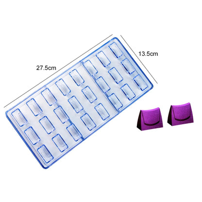 Chocolate Mold Plastic Creative Household Kitchen Baking Tools Food Grade Candy Baking Mold Various Styles DIY Baking Mold TMZ