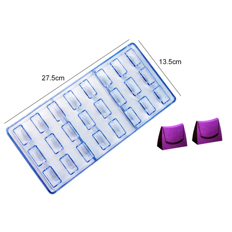 Chocolate Mold Plastic Creative Household Kitchen Baking Tools Food Grade Candy Baking Mold Various Styles DIY Baking Mold TMZ