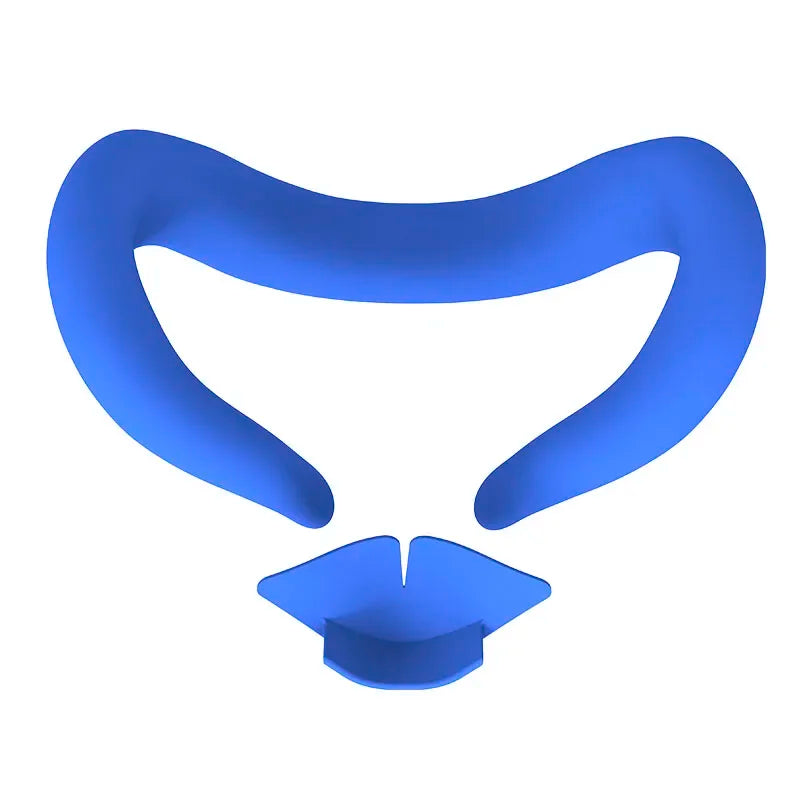 Silicone VR Face Cover for Meta Quest 3 Silicone Eye Mask Sweatproof Mask Face Cushion Replacement for VR Glasses Accessories