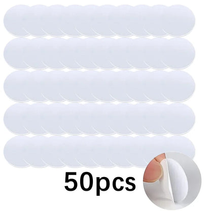 10/50pcs NFC Ntag215 Coin TAG Key 13.56MHz NTAG 215 Card Universal Label  Ultralight Tags Labels 25 mm