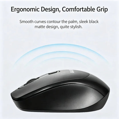 BAJEAL W100 Wireless Keyboard And Mouse Set for Laptops And Desktop Computers Energy-Saving Portable Design
