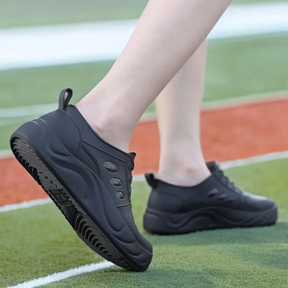 New winter warm plush rain shoes women's galoshes waterproof fur lined water resistant boots woman chunky Insulated rubber shoes