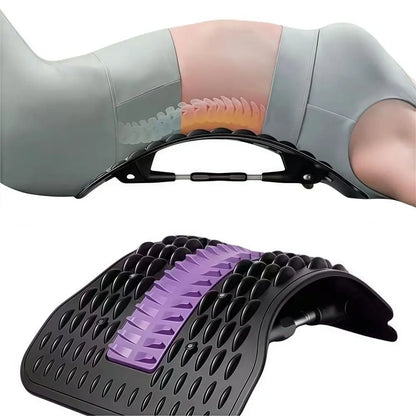 12 Magnets Lumbar Vertebrae Relaxer Humpback Correction Traction Back Massager Shaping Stretching Back Stretcher Waist Support