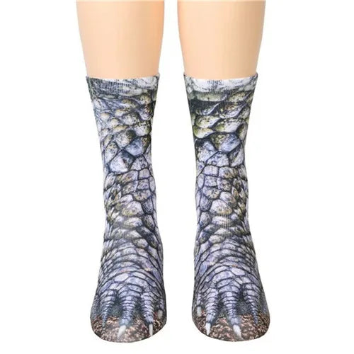 Unisex Funny Print Animal Paw Sole Socks Kawaii Cute Casual Happy Fashion Tube Sokken For Men Women Novelty Gift Dropship