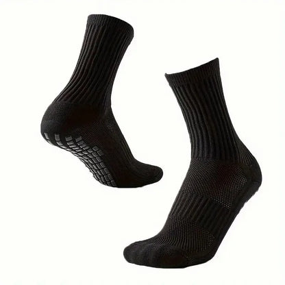 1/4/10 Pairs Neutral Anti Slip Football Socks Spring Summer Absorbing Sweat Breathable Basketball Running Leisure Sports Socks