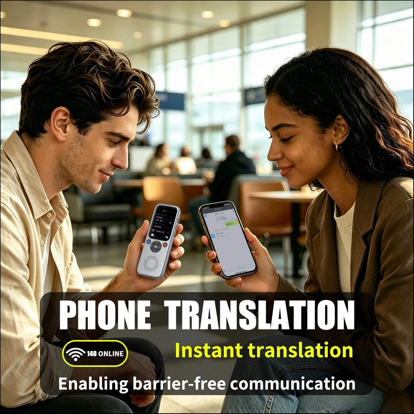 Language Translator Device Support 138 Real-time Language Translator Translation AI Translator with ChatGPT Translator
