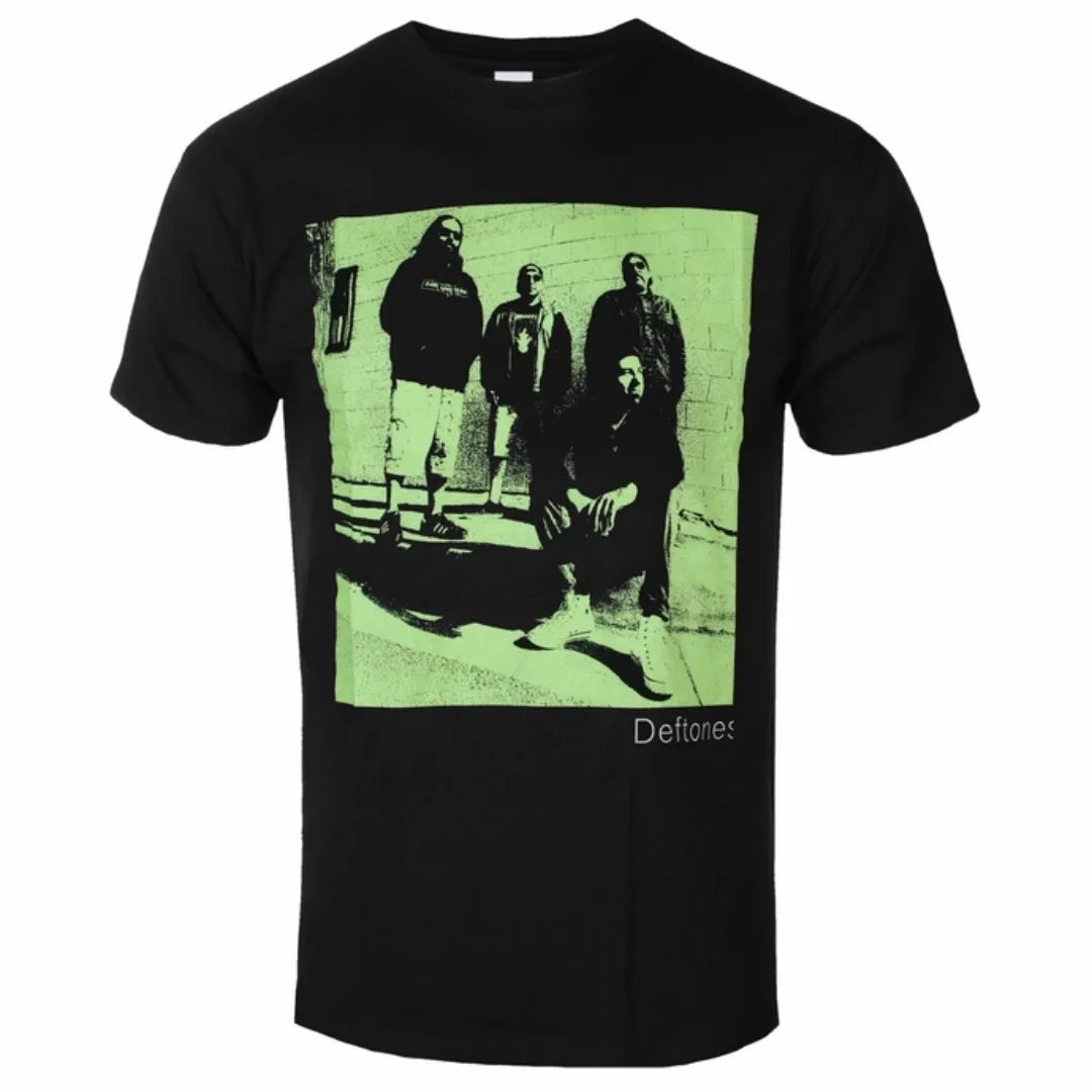 Deftones - Around The Fur  Art Pattern Nu Metal Band T-shirt - Casual Street Style Cotton T-shirt for Men and Women