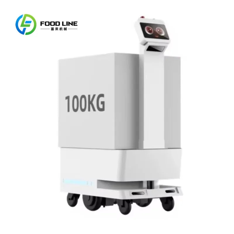 Customized Logistics Robot AMR AGV AI Delivery Robot Transport Robot For Factory And Warehouse Construction Machinery Parts