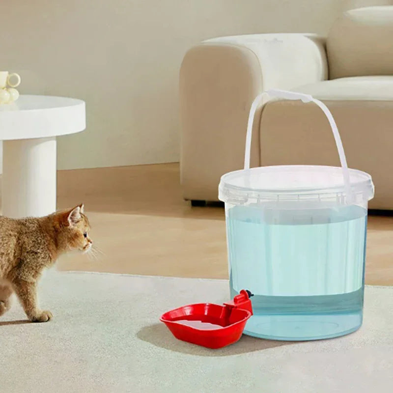 3/5/8/10L Automatic Pet Water Dispenser Large Capacity Cat Dog Drinking Fountain Non-Spill Cat Dog Bowl With Auto Shut-Off