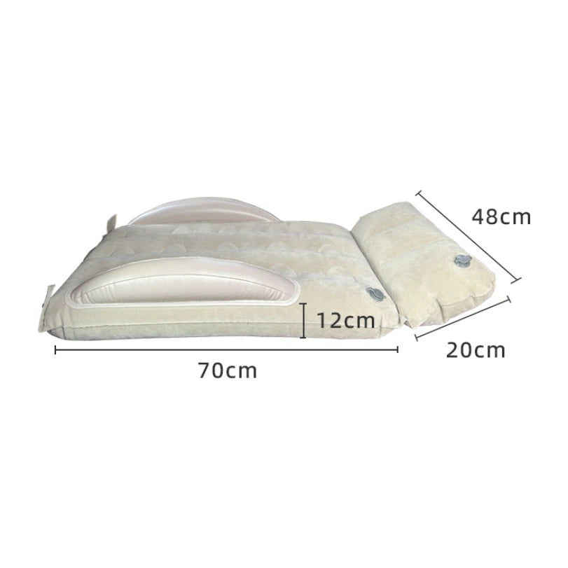 Children's Car Inflatable Bed Baby High-speed Rail Car Rear Row Baby Sleeping Artifact