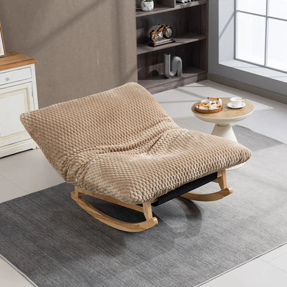 43.3-inch Single-seater Lounge Sofa Without Armrests Made Of Comfortable Corduroy Fabri Suitable For Living Rooms Offices Apartments and Bedrooms