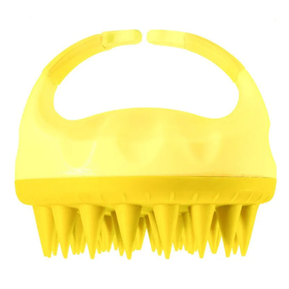 Shampoo Head Scalp Massage Brush Silicone Soft Skin Friendly Hair Washing Massager Comb SPA Massage Brush Beauty Hair Tool Salon