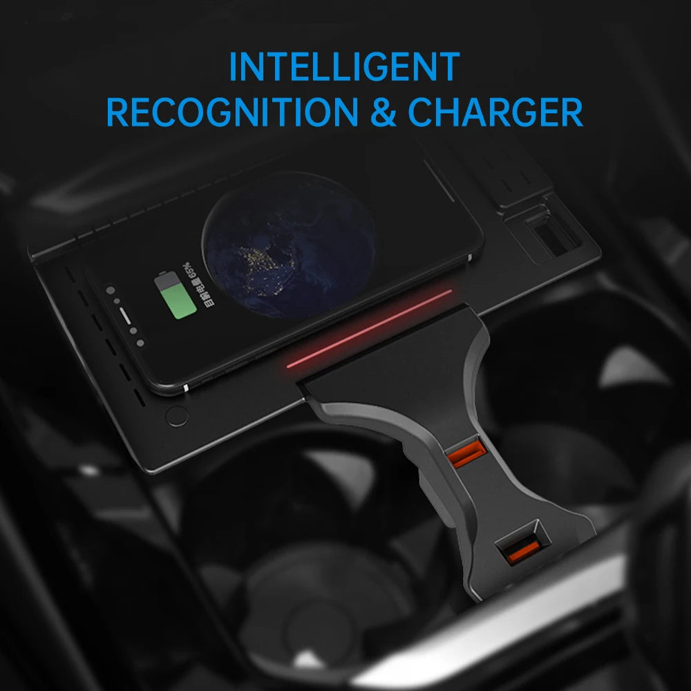 15W Wireless Charging For BMW X3 G01 X4 G02 car Accessories Fast Phone Charger  Modification 2018-2023