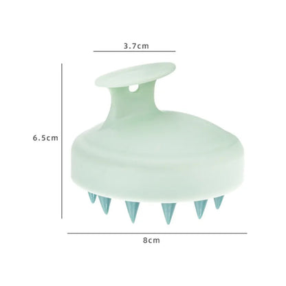 Silicone Shampoo Scalp Hair Massager Head Body Scalp Massage Brush Shampoo Massage Comb Massage Scalp Acupuncture Point