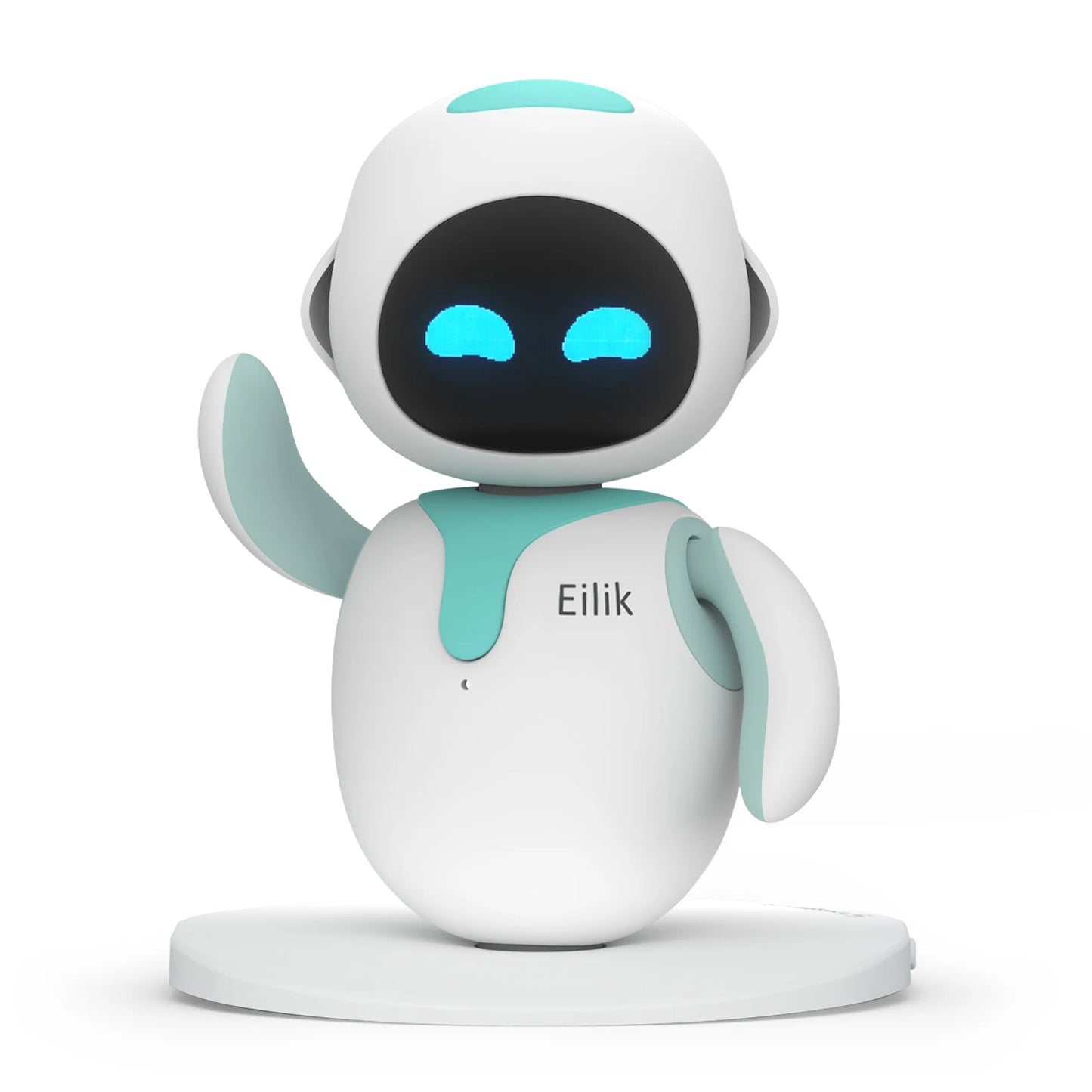 Eilik - Cute Robot Pets Toys with Abundant Emotions, Animations & Mini-Games, Your Perfect Desk Touch Interactive Companion.