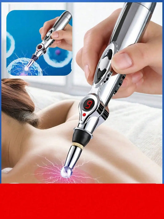 Meridian Pen Electronic Energy Circulation Massage Pen for Soothing Relaxation and Body Shaping Household Artifact