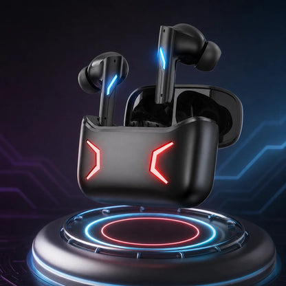 Choice ASUS Adol Gaming Headset Bluetooth 5.3 Dual Mode Wireless Low Latency Earbuds with Mic RGB Effect Music Earphones R18