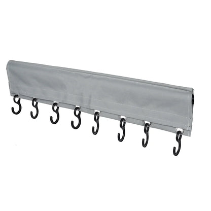Camping Coat Hooks Racks Clothes Hook Rail With Piping For Caravan Motorhome Keder Piping Rail Strips Or Tent Roof Poles