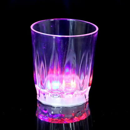 LED Automatic Flashing Cup Sensor Light Up Mug Wine Beer Whisky Shot Drink for Glow Christmas Party Bar Club Birthday Drinkware