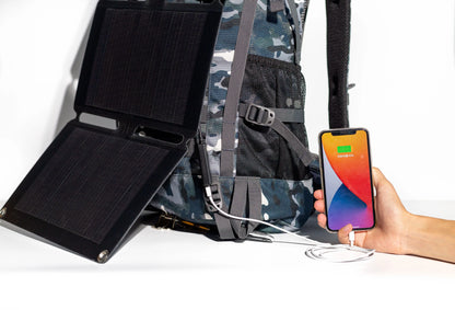 New popular hiking backpack 50l with solar panel outdoor waterproof travel mountaineering bag charger bag