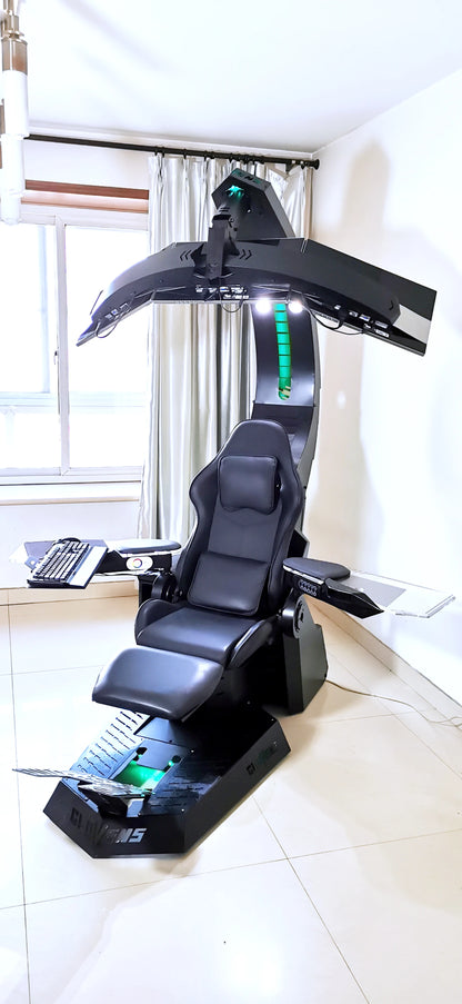 Hot Sell Modern Design RGB LED High Quality OEM ODM Ergonomic Recline Gamer Chair Swivel Racing Gaming Chair With Foot Rest