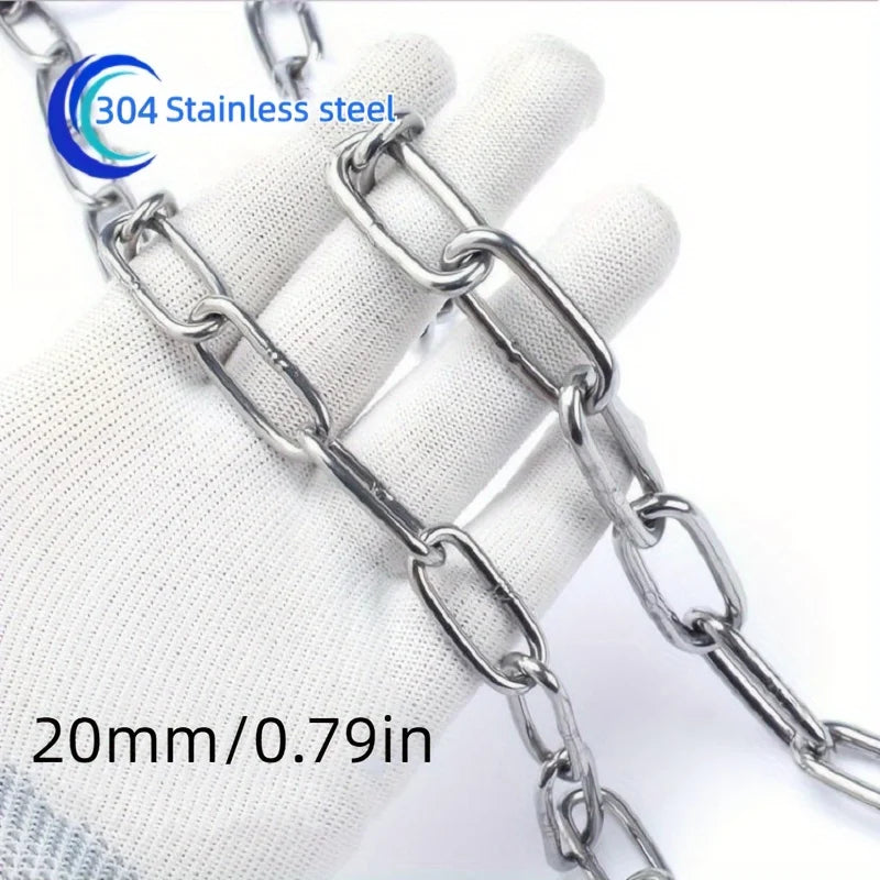 Chain, Hanging Chain, Lifting Chain, Clothes Drying Chain, Guardrail Anti-theft Chain, Stainless Steel Dog Chain