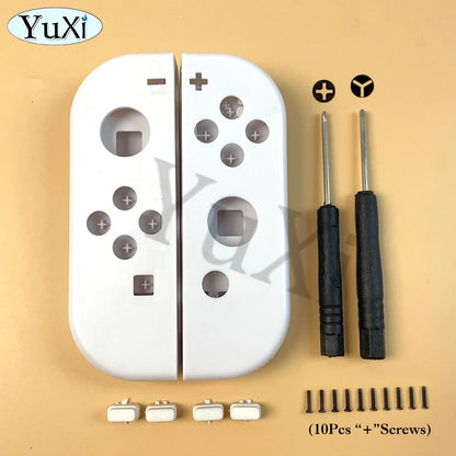 1Set Front Back Middle Frame Shell Housing Case Plastic Cover LR SL SR Buttons For Nintend Switch NS NXJoy-Con Game Controller