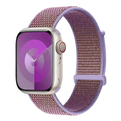 Nylon Loop Strap For Apple Watch 11 10 9 8 7 46mm 45mm 42mm 41mm Ultra 3 2 49mm Braided Bracelet iWatch 6 5 4 SE3 44mm 40mm Belt
