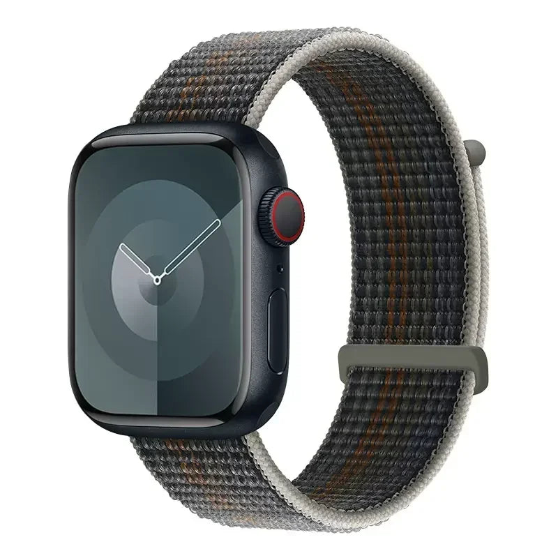 Nylon Loop Strap For Apple Watch 11 10 9 8 7 46mm 45mm 42mm 41mm Ultra 3 2 49mm Braided Bracelet iWatch 6 5 4 SE3 44mm 40mm Belt