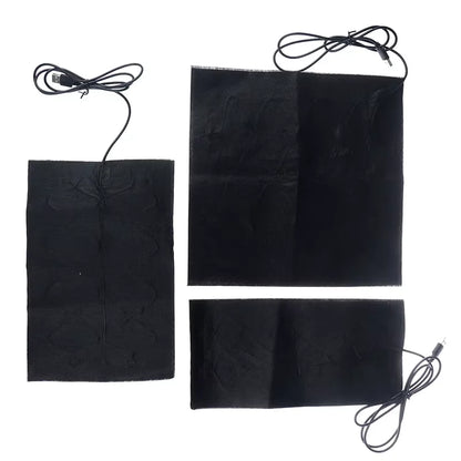 5V USB Carbon Fiber Electric Heater High Temperature 50-60℃ Waist Knee Pain Relief Fast Heating Portable Pad