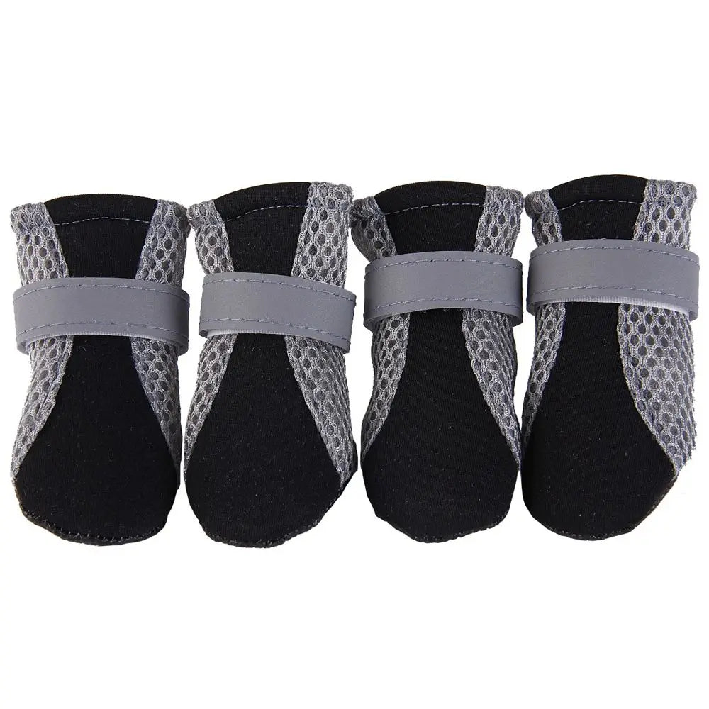with Reflective Stripe for Small Large Dogs Hot Pavement Paw Protectors Pet Rain Boots Dog Boots Dog Shoes Pet Supplies