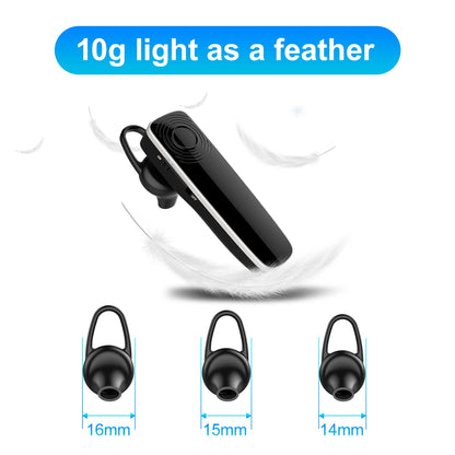 New Bee NB12 Wireless Bluetooth Headset Earbuds Earphones With MEMS Micro Ear Hook Handsfree for Driving Business Headphones