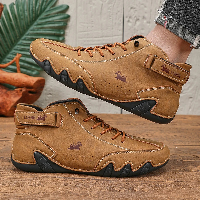 Mens Shoes Original Sneakers Shoes Men's High Top Ankle Boots Breathable and Comfortable Soft Sole Luxury Fashion Men's Shoes