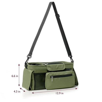 Baby Stroller Storage Large Capacity Travel Hanging Bag Mummy Bag Phone Bottle Holder Pram Diaper Bags Baby Stroller Accessories