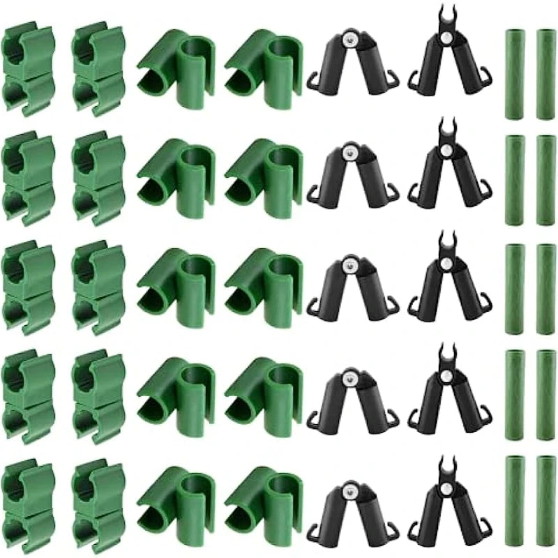 20-Pack Cucumber Tomato Plant Support Sticks Home Gardening Climbing Frame Multifunctional Vegetable Garden Trellis Pole
