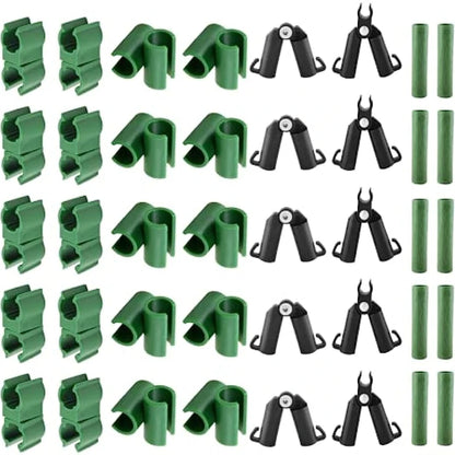 20-Pack Cucumber Tomato Plant Support Sticks Home Gardening Climbing Frame Multifunctional Vegetable Garden Trellis Pole