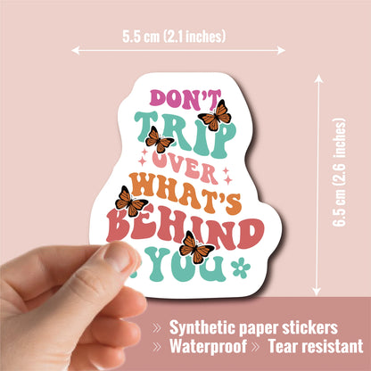 50 Pack Motivational Quote Stickers – Aesthetic Waterproof Vinyl, UV Printed, Durable & Tear-Resistant. Perfect for Journals