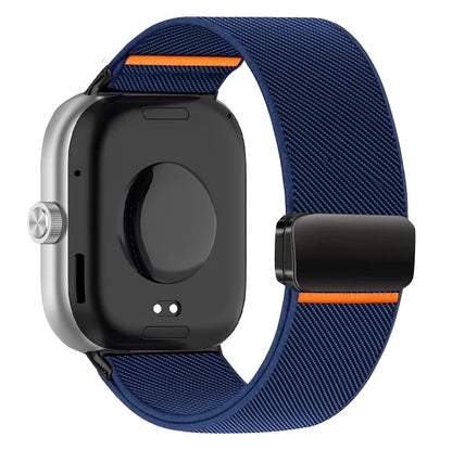 Nylon Strap for Redmi Watch 6 Active 6 Lite 6 5 4 Parachute Magnetic Buckle Elastic Wristband Xiaomi Mi Band 10 Pro 9 Pro 8 Pro