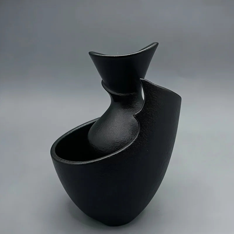 Minimalist Nordic Vase, Light Luxury Tabletop Ornament, Art Flower Arrangement Decor for Entryway Living Room