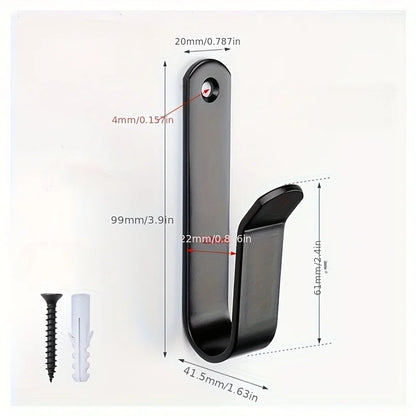 2PCS Skateboard display rack, home wall mounted surfboard storage bracket, metal material