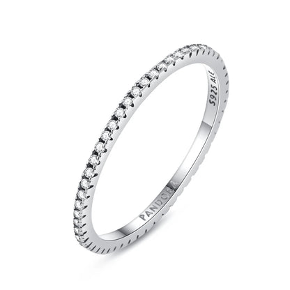 925 Sterling Silver Red Luminous firefly Heart Stone Snowflake Daisy Ring Rings Wedding Fashion Fine Jewelry For Mother Day