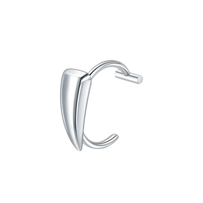 1PC Stainless Steel Fake Nose Ring Hoop Septum Rings Non-Pierced C Clip Lip Ring Earring Fake Nose Piercings Women Body Jewelry