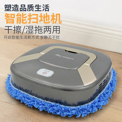Smart Floor Cleaning Aspirator OEM Mini Rechargeable Household Dry Erase Wet Mopping All-in-One Machine Mop Vacuum Cleaner