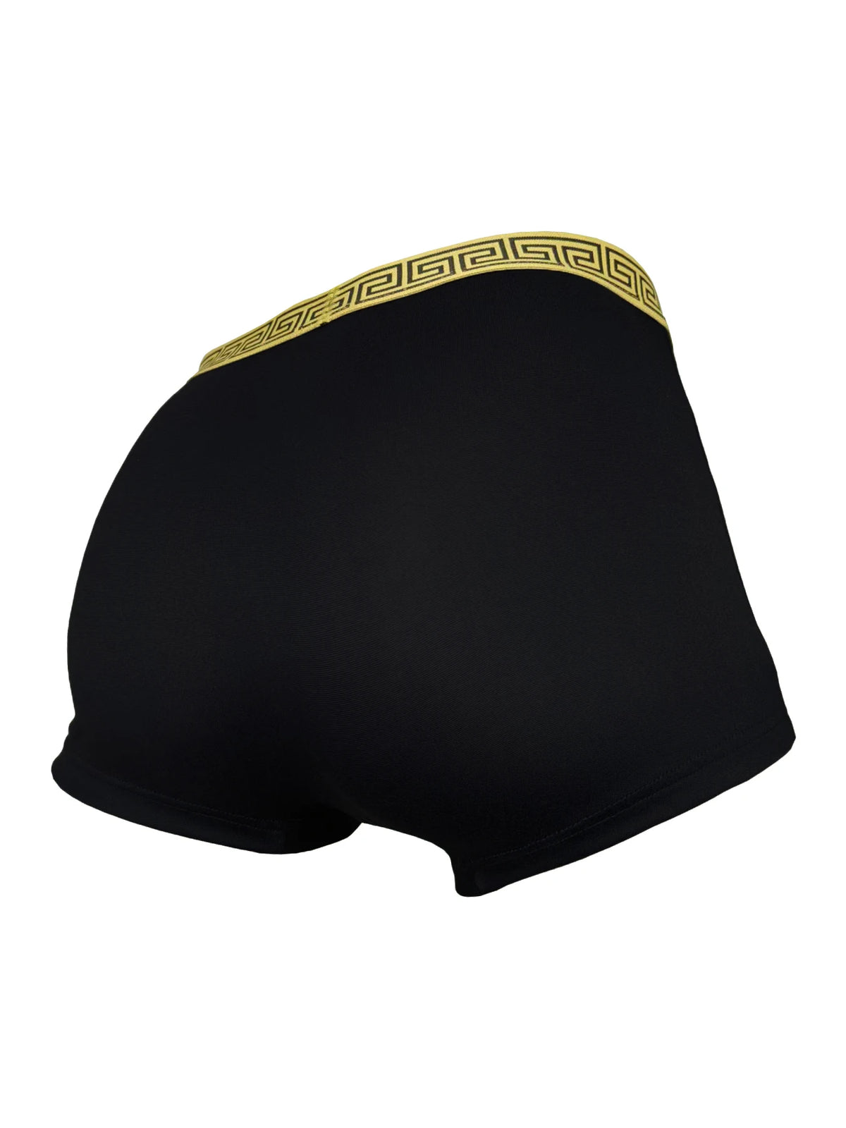 4pcs Men's Underwear Polyester Fabric Fashionable Belt Trendy Four-Season Men's Four-Corner Pants Set
