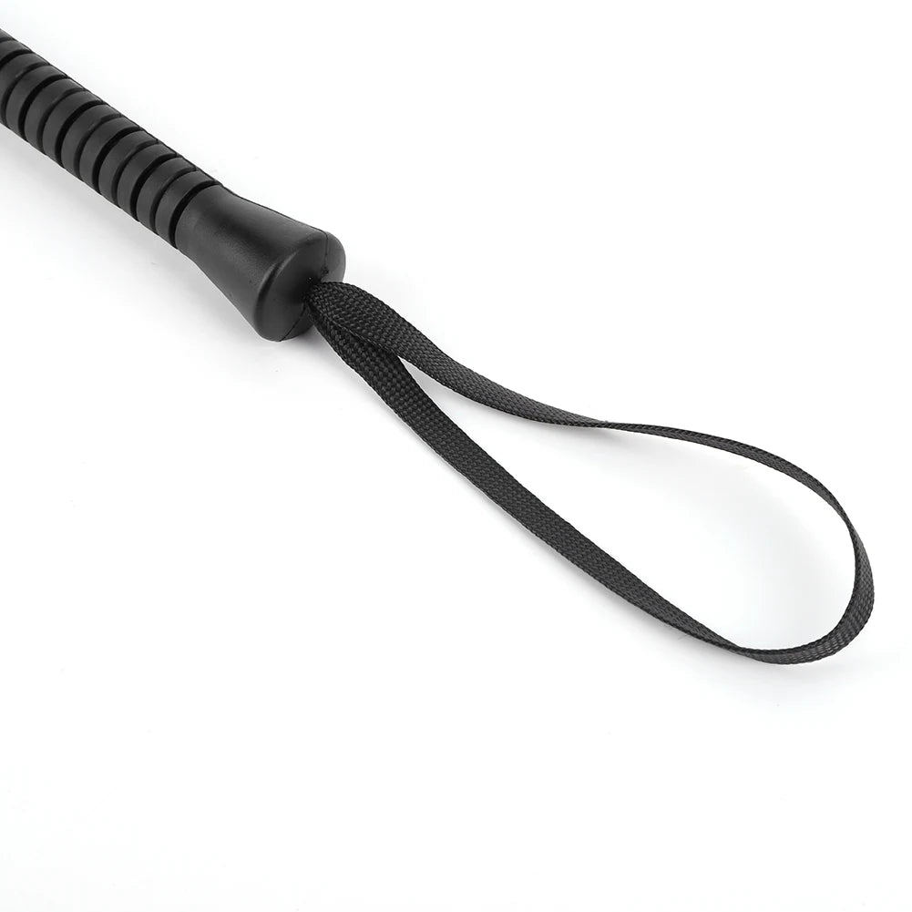 21Inch Riding Crop with Handle Equestrian Training Horse Whip PU Leather Outdoor Portable Pointer for Horses