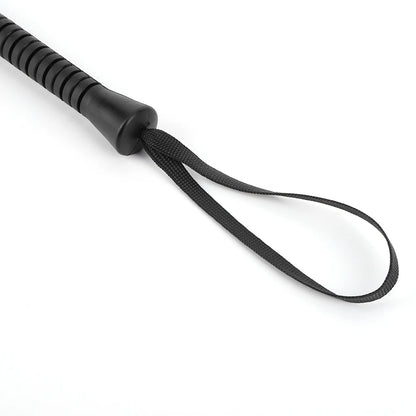 21Inch Riding Crop with Handle Equestrian Training Horse Whip PU Leather Outdoor Portable Pointer for Horses