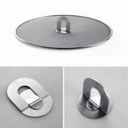 1Pc Kitchen Oil Proofing Lid Filter Foldable Handle Frying Pan Cover Splatter Screen Spill Proof Kitchen Cooking Tools