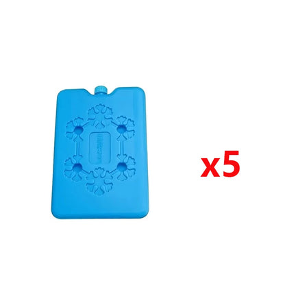 1-40Pcs Reusable Ice Pack Freezer Ice Cooler Bag Long-lasting Cooling Water Fill Box for Fresh Food Storage Refrigeration
