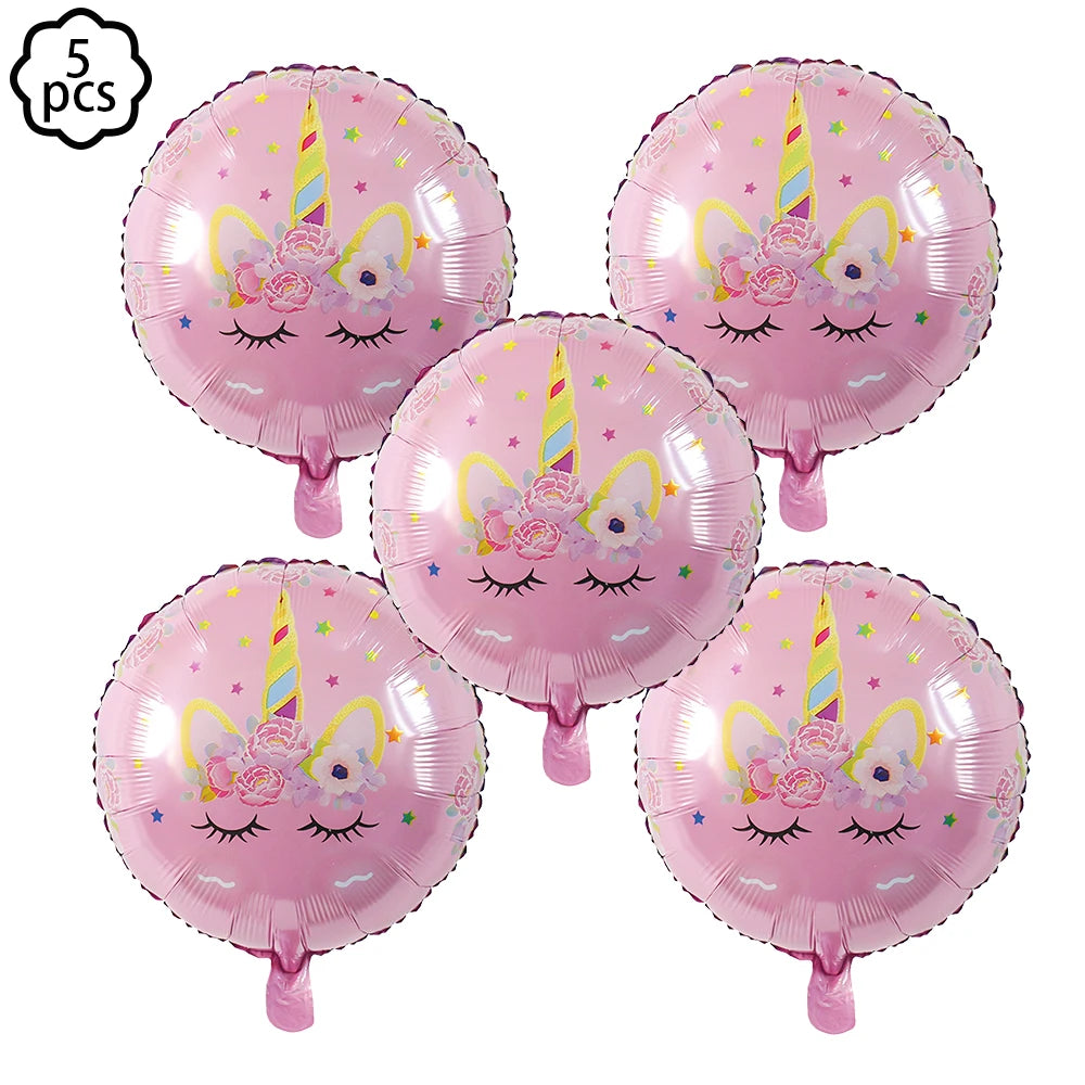 Rainbow Unicorn Balloon Unicorn Party Decor Supplies Unicorn Birthday Party Decoration Baby Shower Kids Girls Birthday Decor